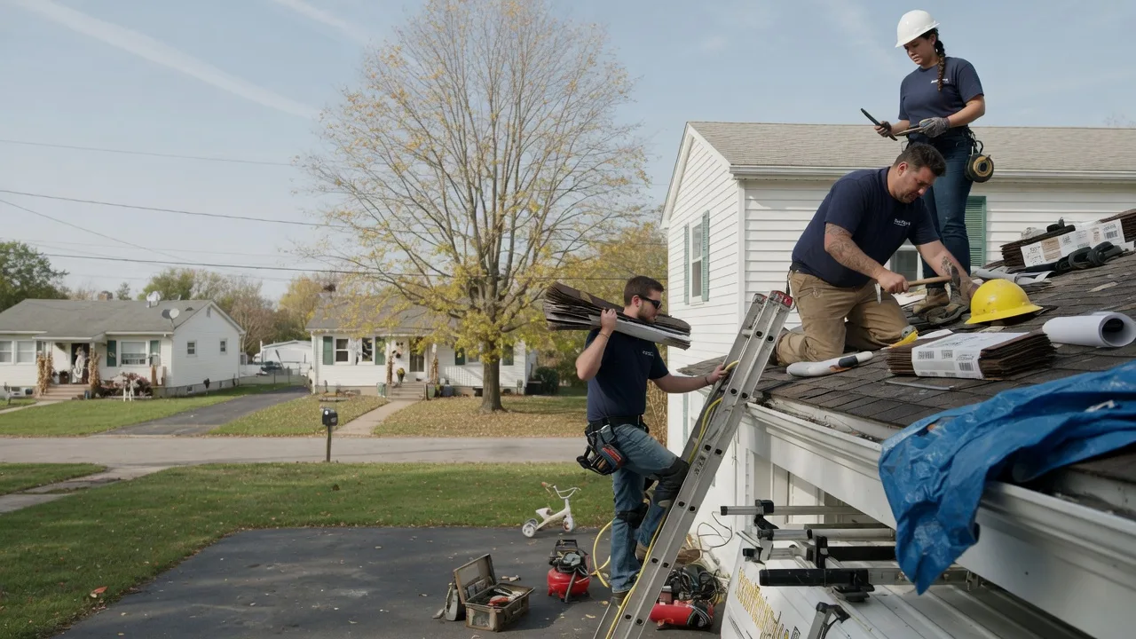 Local Roofing Contractors in Mount Sterling, IL near me